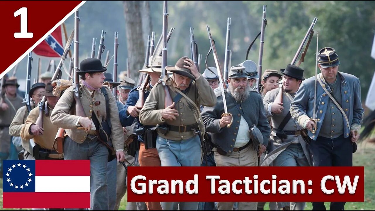 Here We GO! The Campaign Begins NOW! l GT:CW l Confederate 1861 l Part 1