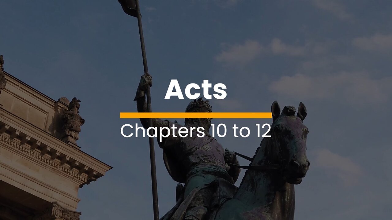 Acts 10, 11, & 12 - November 1 (Day 305)