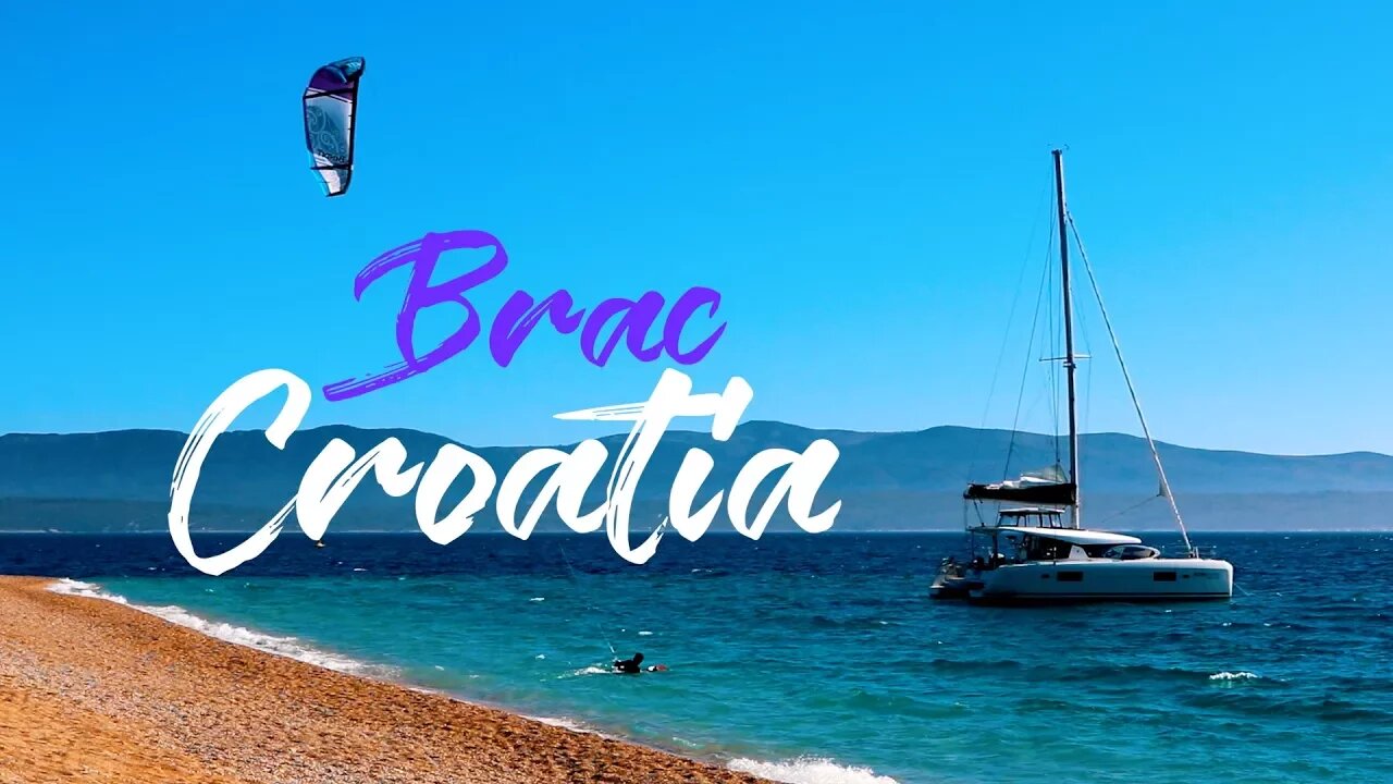 ZLATNI RAT BEACH || TRAVEL CROATIA || BRAC || CROATIA VLOG #15