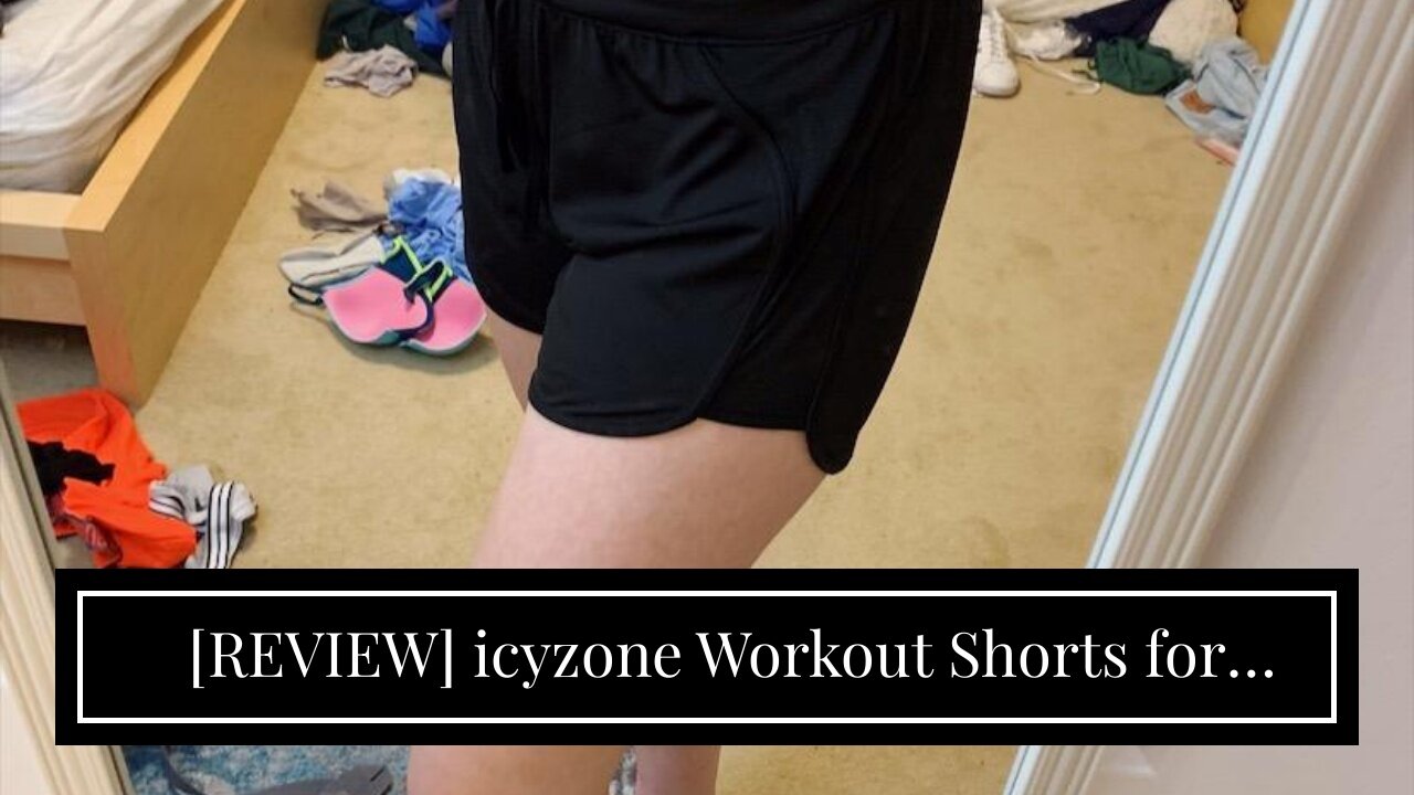 REVIEW icyzone Workout Shorts for Women Activewear Exercise Athletic Running Yoga Shorts