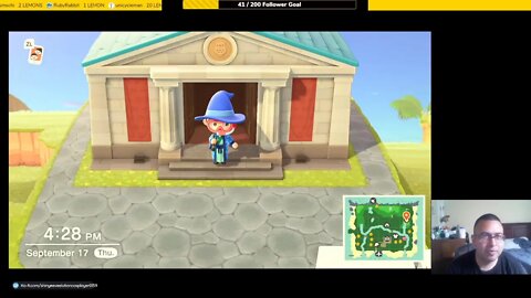 Face Reveal on the stream and Playing Animal Crossing//Road to 200 followers on DLive