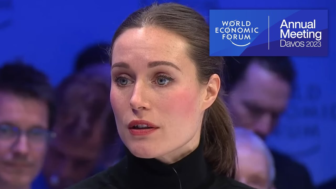 A Conversation with Sanna Marin, Prime Minister of Finland | Davos 2023