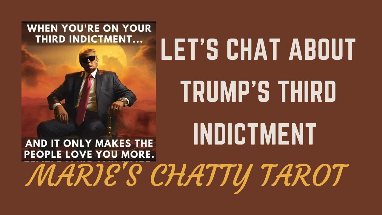 Let's Chat About Trump's Third Indictment?!