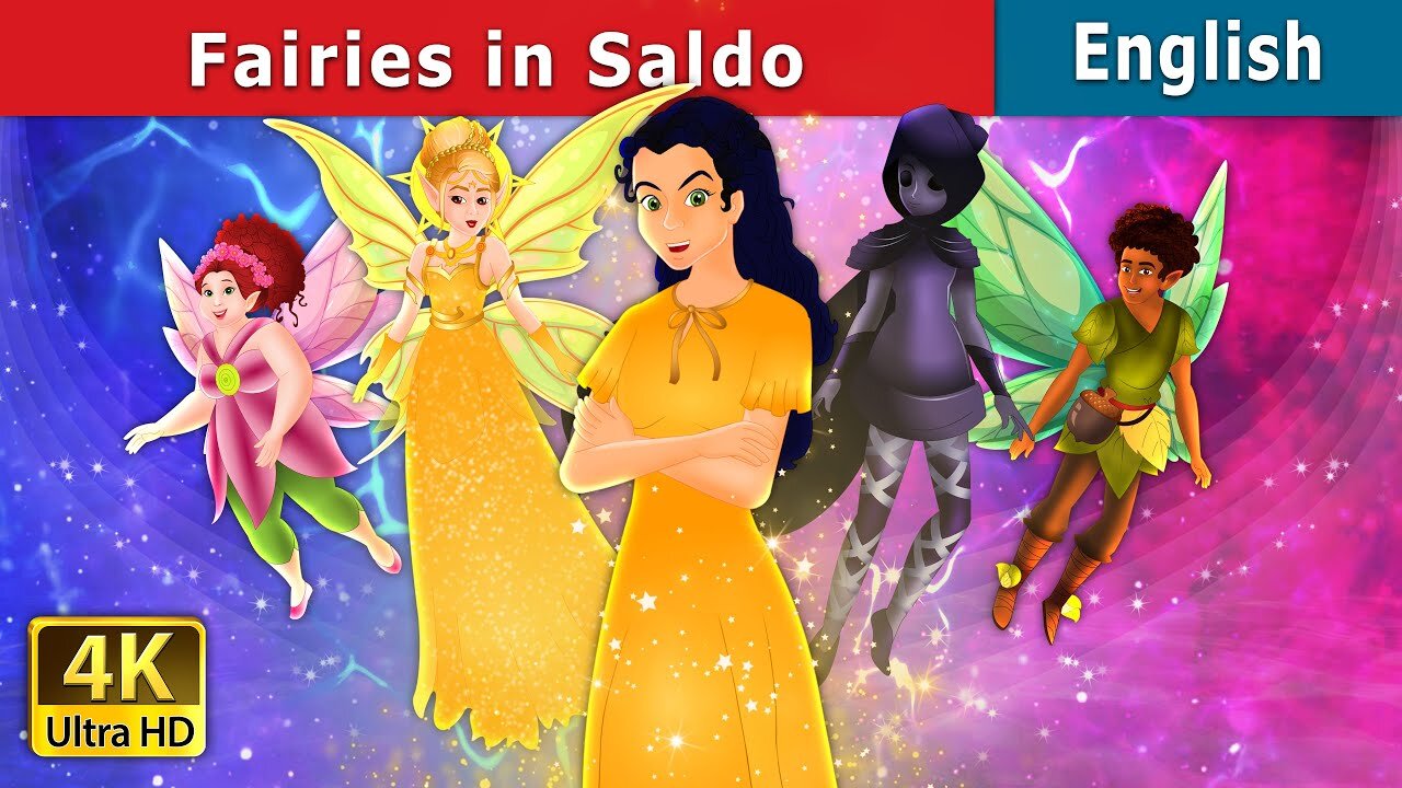 Fairies in Saldo | Cartoon story in English | Fairy tales in English | Cartoon