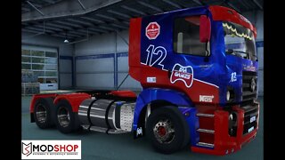 PATOS/PB x JUAZEIRO/BA - EAA 6.4 - EURO TRUCK SIMULATOR 2 1.43