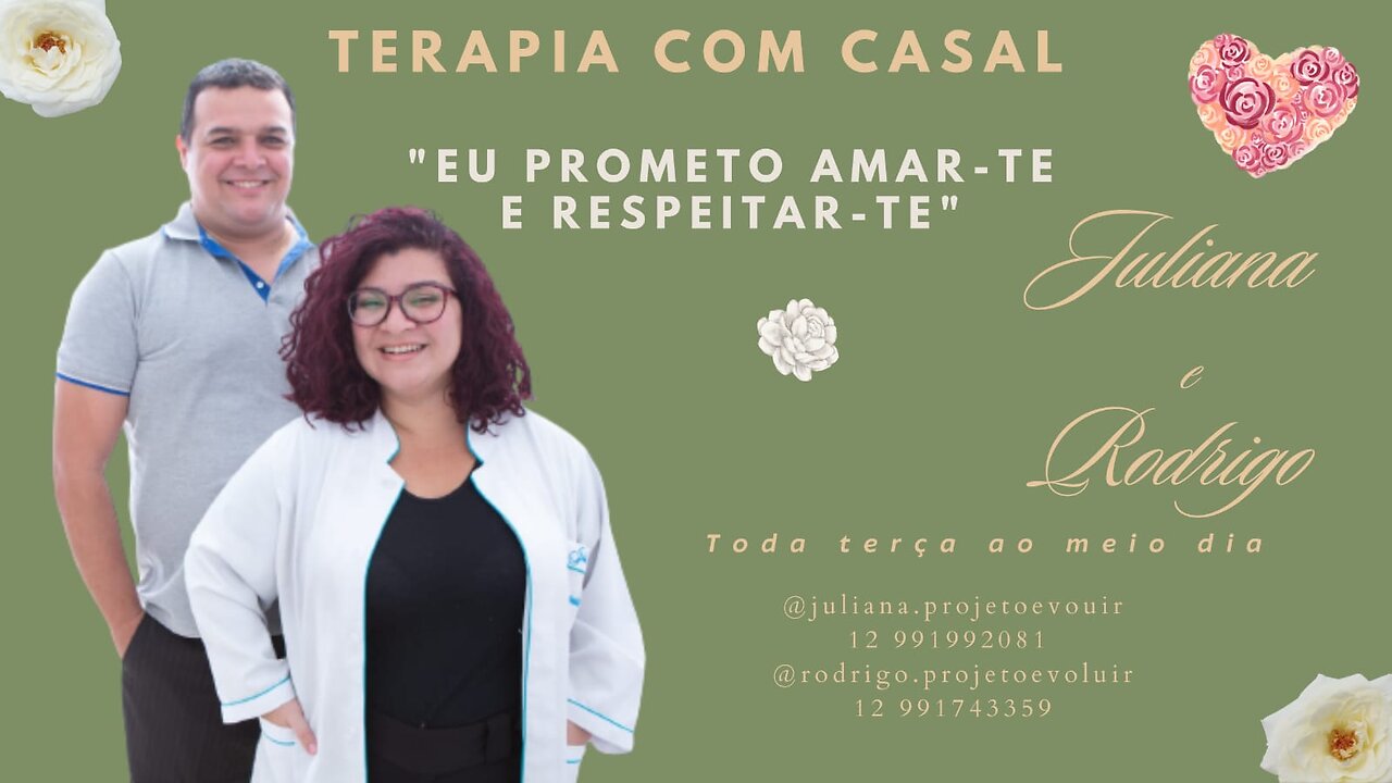 "Eu prometo amar-te e respeitar-te" - Terapia com casais