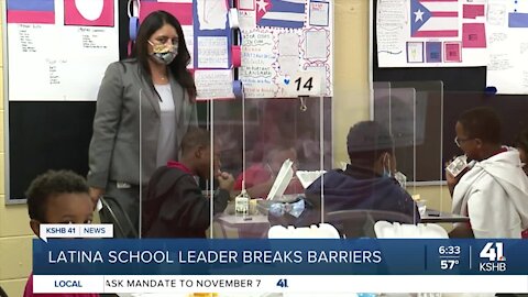 Latina school leader breaks barriers