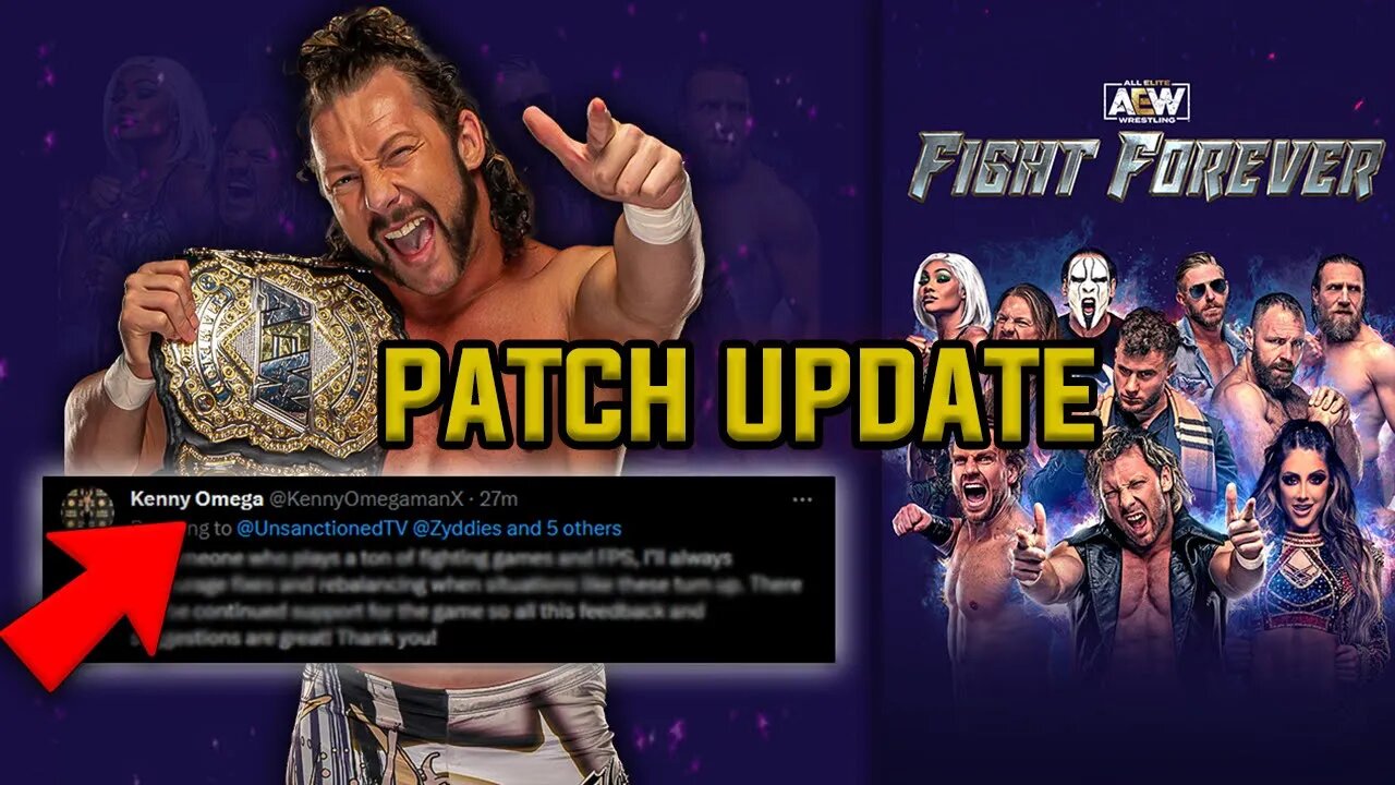 AEW Fight Forever - Patch Update!!