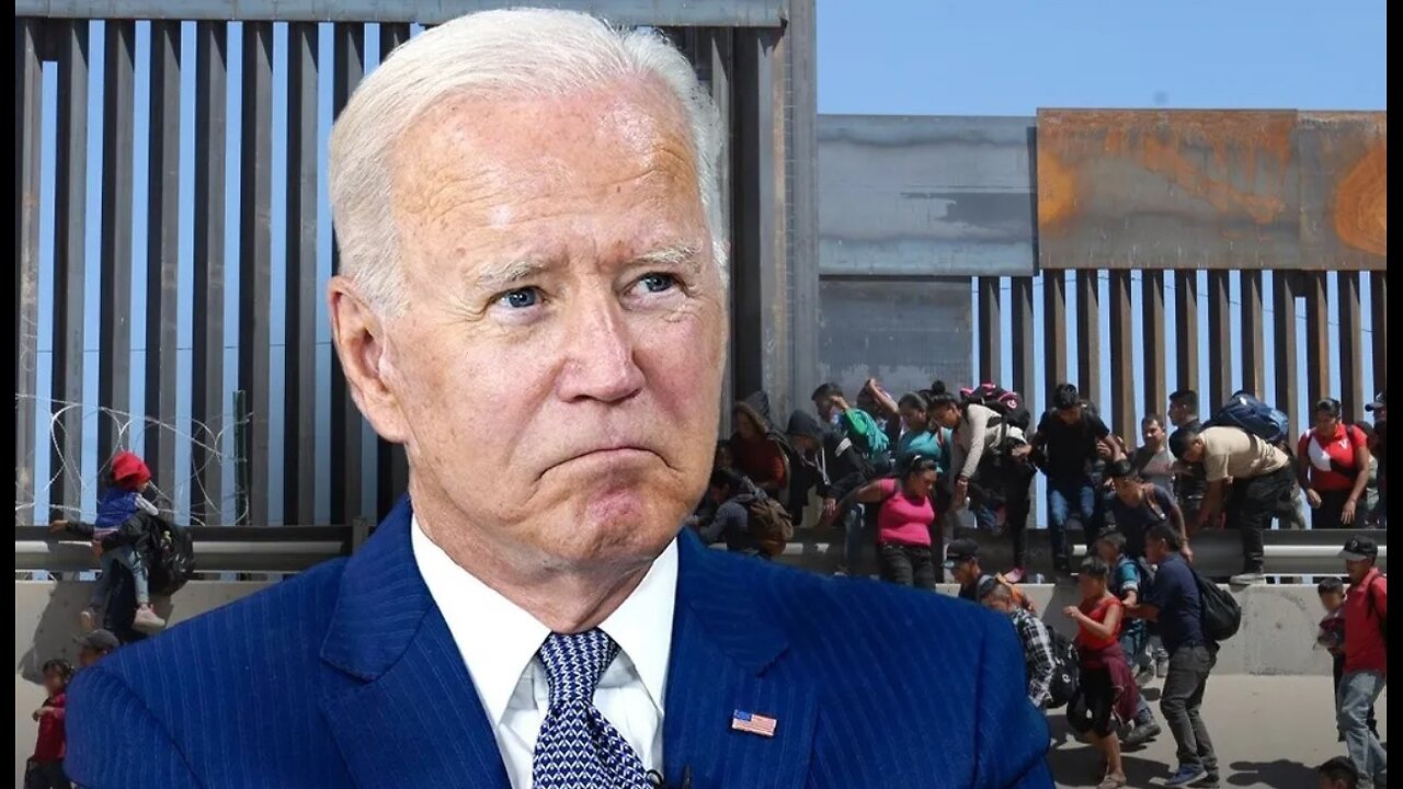 CRACKDOWN, SCHMACKDOWN -- BIDEN'S BORDER ORDER STILL LETS OVER 1 MIL INTO COUNTRY