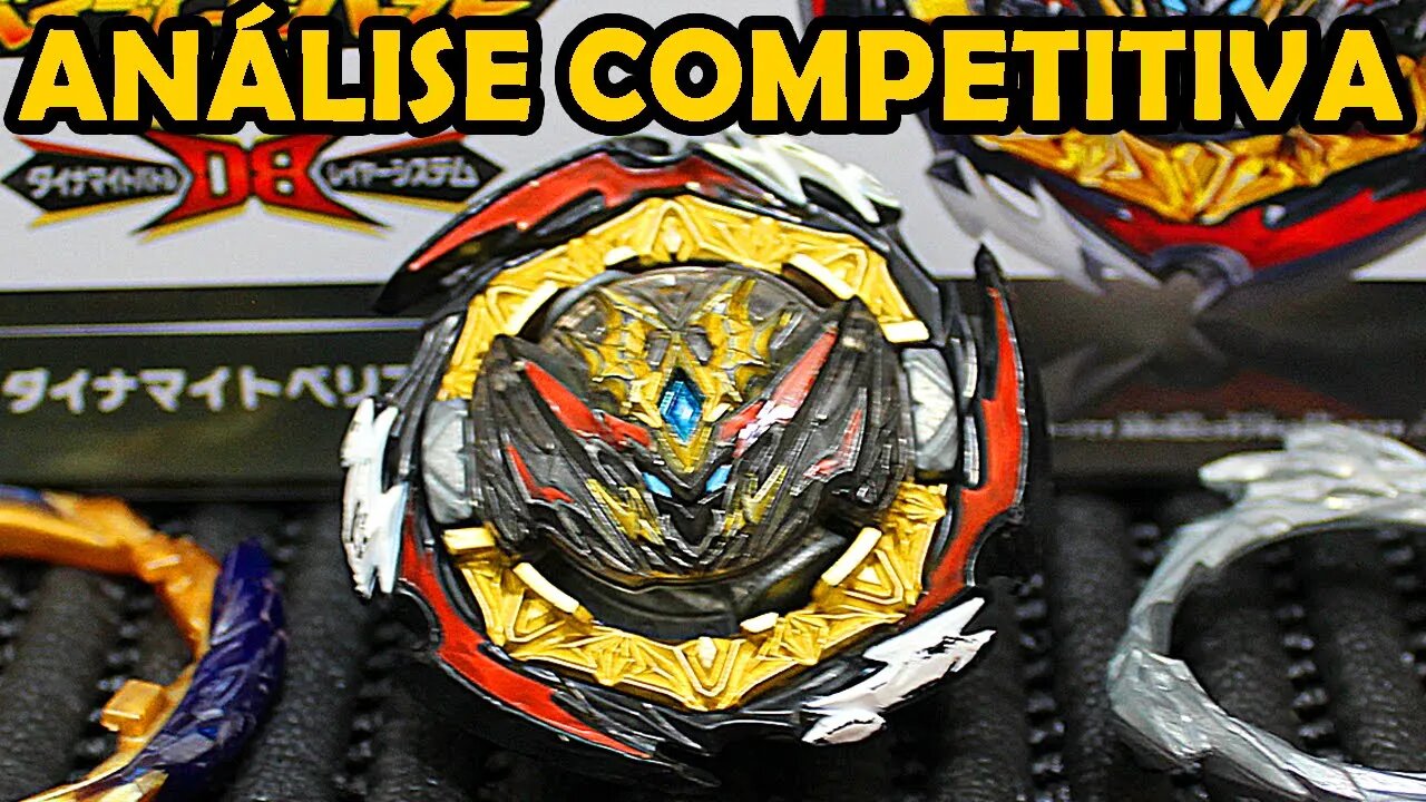 Metanálise: B-180 Dynamite Belial .Nx.Vn-2 + Gears | Análise Competitiva Beyblade Burst