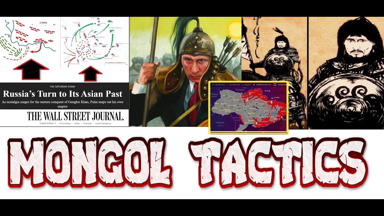 Russia using MONGOL War Tactics. Methodical, Efficient, Leaving options open, incl. Feigned Retreat