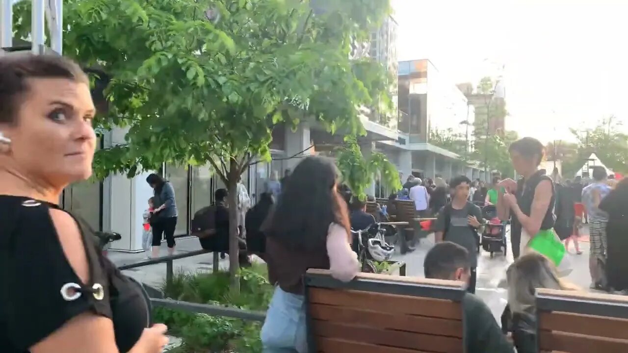 Downtown Festival Vibes Everywhere
