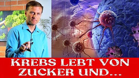 Krebs lebt von Zucker UND... etwas anderem!@Dr. Berg Deutsch.