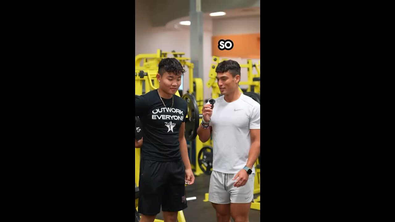 Bro went 1/3ðŸ˜ðŸ˜ðŸ˜ #gym #interview #viral