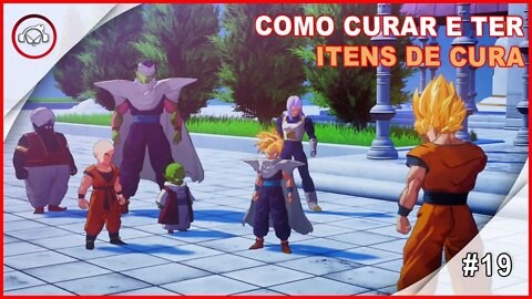 Dragon Ball Z Kakarot Como Curar E Ter Itens De Cura #19 - Gameplay PT-BR