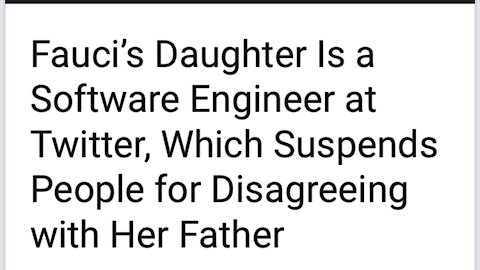 Dr. Fauci Daughter Works For Twitter Alison Christine Fauci Covid