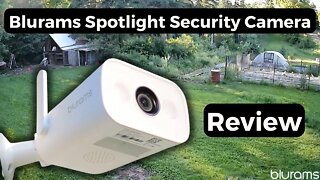 Blurams Security Camera Review | 2 Way Communication Spotlight Camera