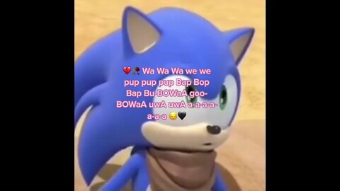 Sonic has a stroke