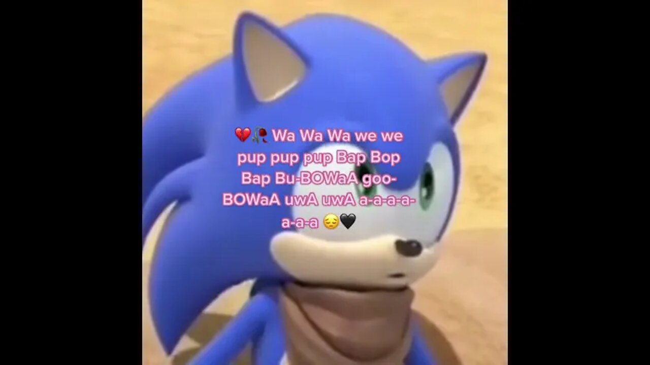 Sonic has a stroke