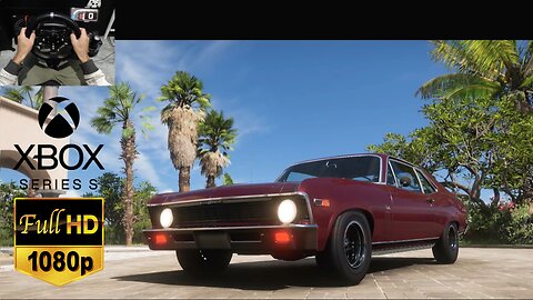 CHEVROLET NOVA - XBOX SÉRIES S - FORZA HORIZON 5 - VOLANTE G920 - GAME PASS