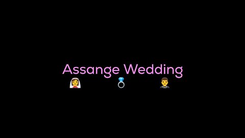 Assange Wedding