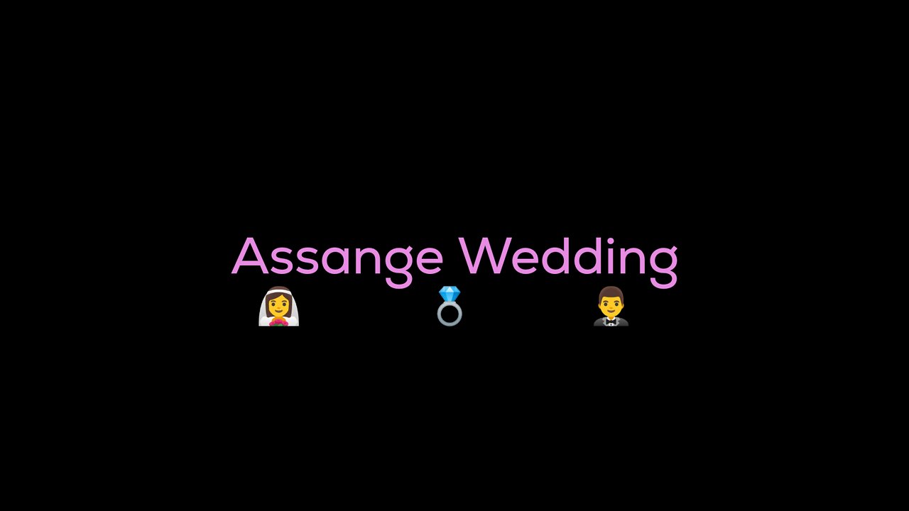 Assange Wedding