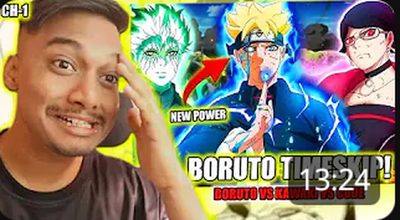 Boruto Timeskip is PEAK🔥| Boruto Two Blue Vortex Chapter 1 Explained in Hindi