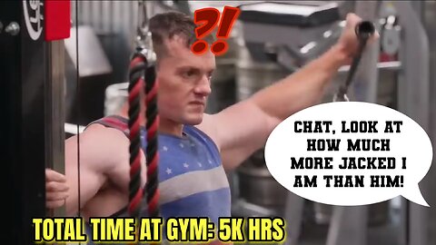 (REACTION) WWYD: Chad Outcompetes Female Influencers by Harassing Strangers at the Gym