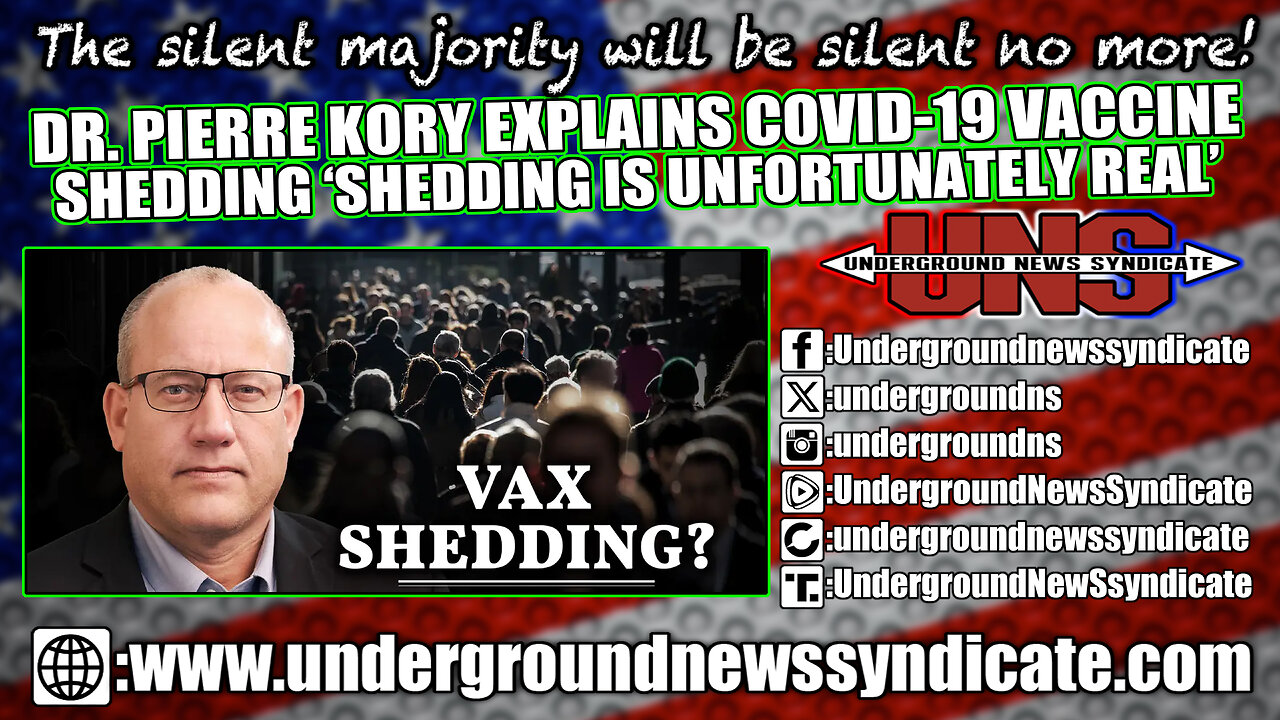 Dr. Pierre Kory Explains COVID-19 Vaccine Shedding 'Shedding is Unfortunately Real'