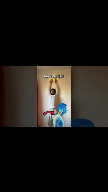 How To Fix Your Posture The Easy Way (Rare Technique)