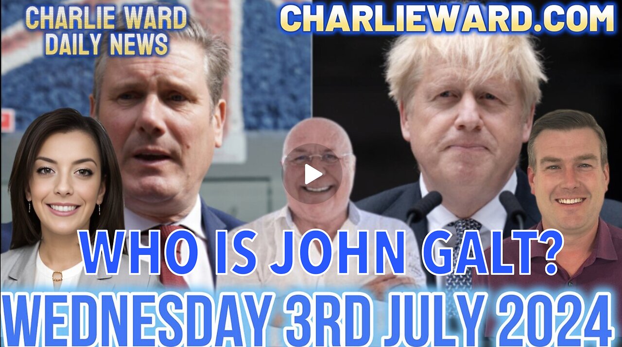 CHARLIE WARD DAILY NEWS BRIEF- UK ELECTIONS TOMORROW. TY JGANON, SGANON