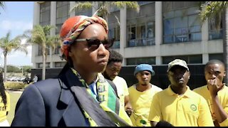 SOUTH AFRICA - Durban - UNISA protesters granted bail (Videos) (CoF)