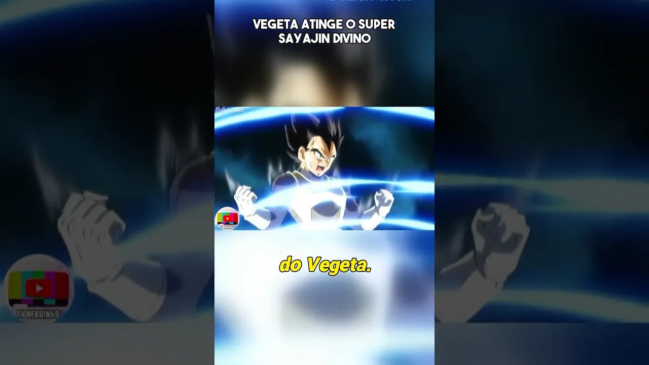 TRANSFORMAÇÃO DE SUPER SAIYAJIN BLUE DO VEGETA 🔥