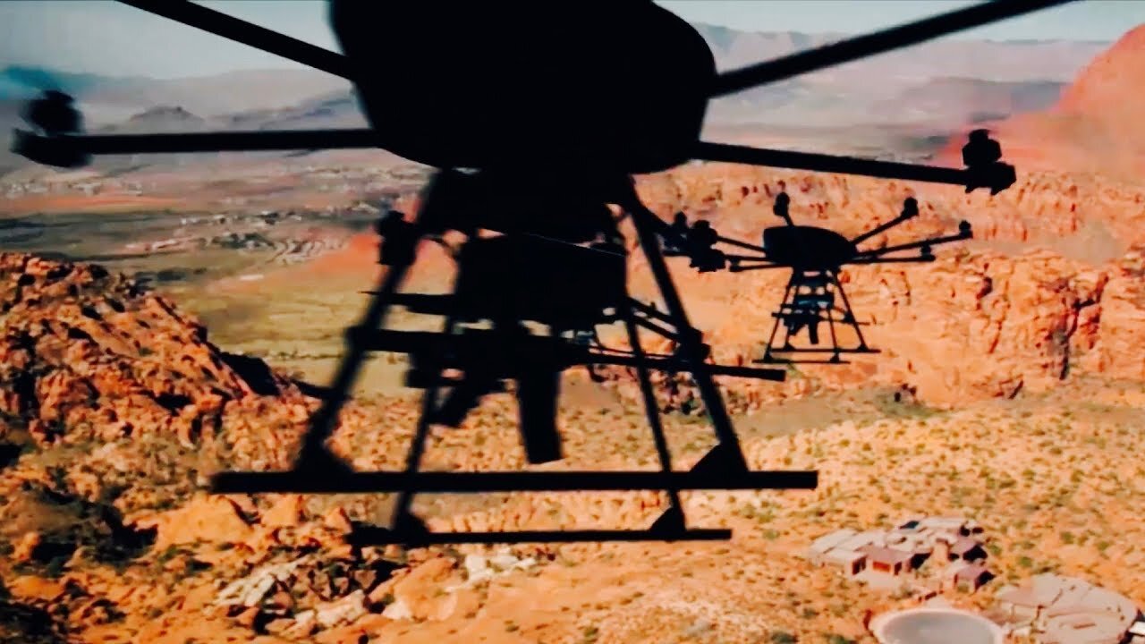 Machine Gun Attack Drones Now Operational - TIKAD Future Soldier Is Here