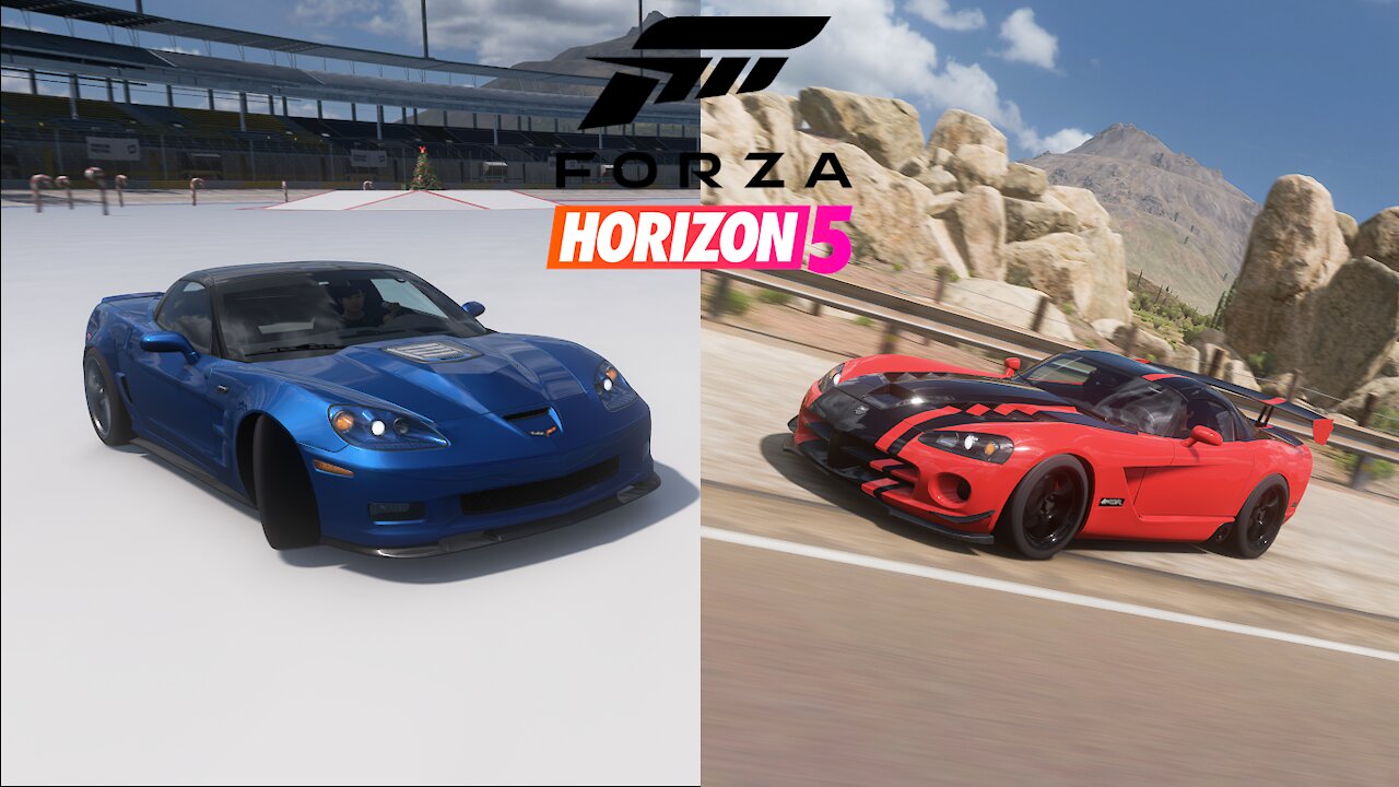 Forza Horizon 5 | 2009 Chevrolet Corvette ZR1 vs 2008 Dodge Viper SRT10 ACR