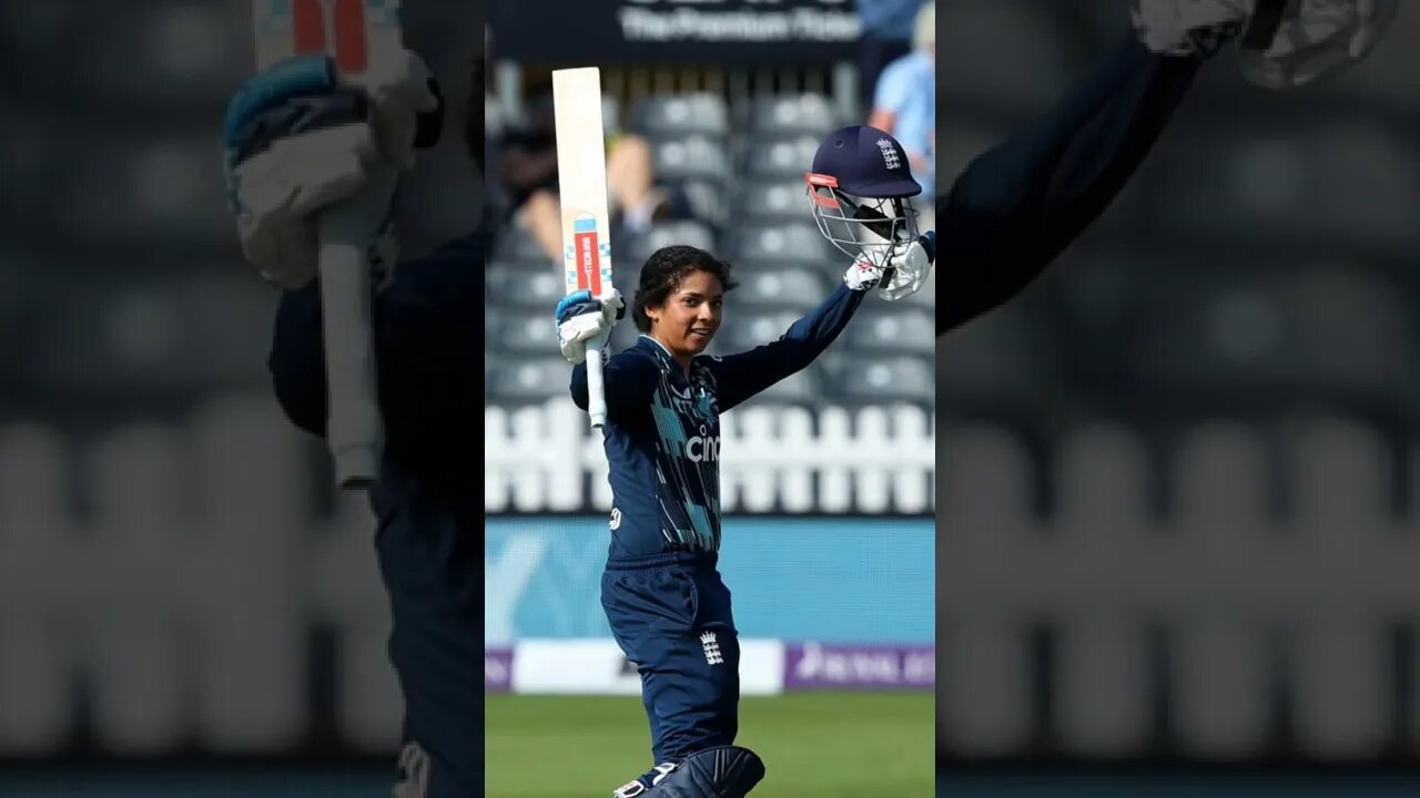 Sophia Dunkley 107 (93) runs vs South Africa Women in 2nd ODI , Sophia Dunkley batting