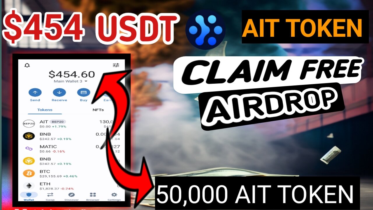 🔥AI Trader Free Airdrop | AI Trader Instant Withdrawal $86 | how to Claim AIT Token | AIT Coin