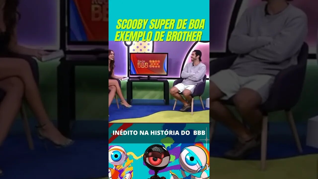 PEDRO SCOOBY SUPER DE BOA #shorts #bbb22 #corta