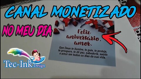 Canal Monetizado / Agradecimento @DEUnainfoGAMES - Anúncio De 3 Quadros No Canal C/ Sua Participação