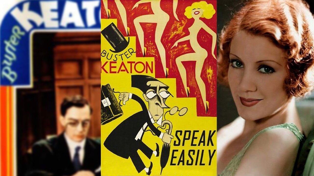 SPEAK EASILY (1932) Buster Keaton, Jimmy Durante & Ruth Selwyn | Comedy | B&W