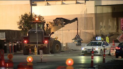 Tropicana bridge demolition to close portion of Frank Sinatra Drive until Thursday