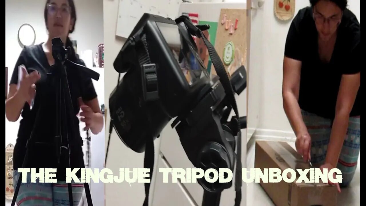 Unboxing The KingJue Tripod