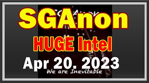 SG Anon HUGE Intel: "Something Big Is Happening"
