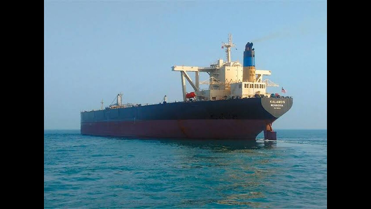 Vlcc tanker in North china sea