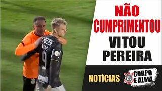 CLIMA ENTRE O JOGADOR e o técnico não está bom ?? Notícias do Corinthians - HOJE