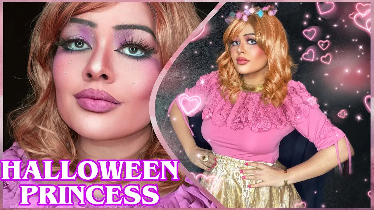 PRETTY HALLOWEEN MAKEUP TUTORIAL | PRINCESS