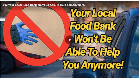 How food banks may no longer be able to address people’s hunger