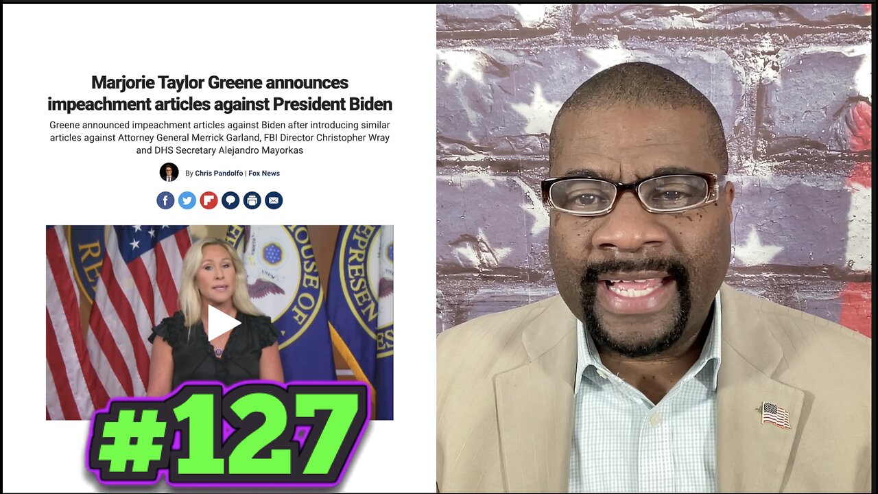 [RUMBLE EDIT] BCP PODCAST #127 | MTG IS ON FIRE! ANNOUNCES ARTICLES OF IMPEACHMENT...TAKES ON DEMS!