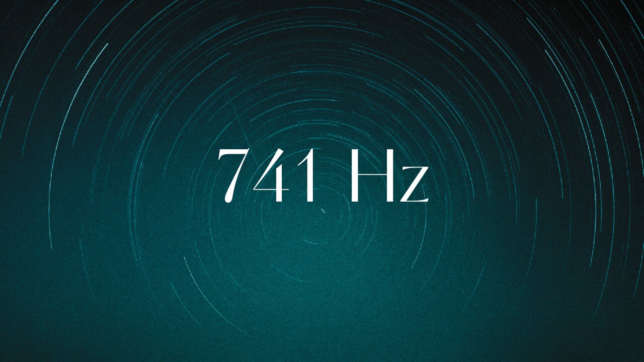 741Hz | 3h | Open Up Emotionally | Frequency of Intuition | Solfeggio Frequency | Black Screen