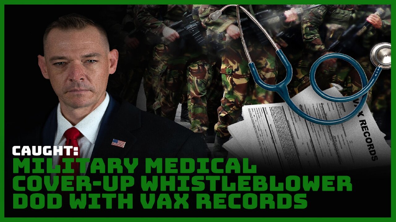 Caught: Military Medical Cover-Up Whistleblower DOD With Vax Records